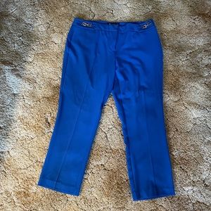 Royal blue capris